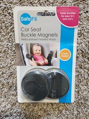 SafeFit Car Seat Buckle Magnets NIP